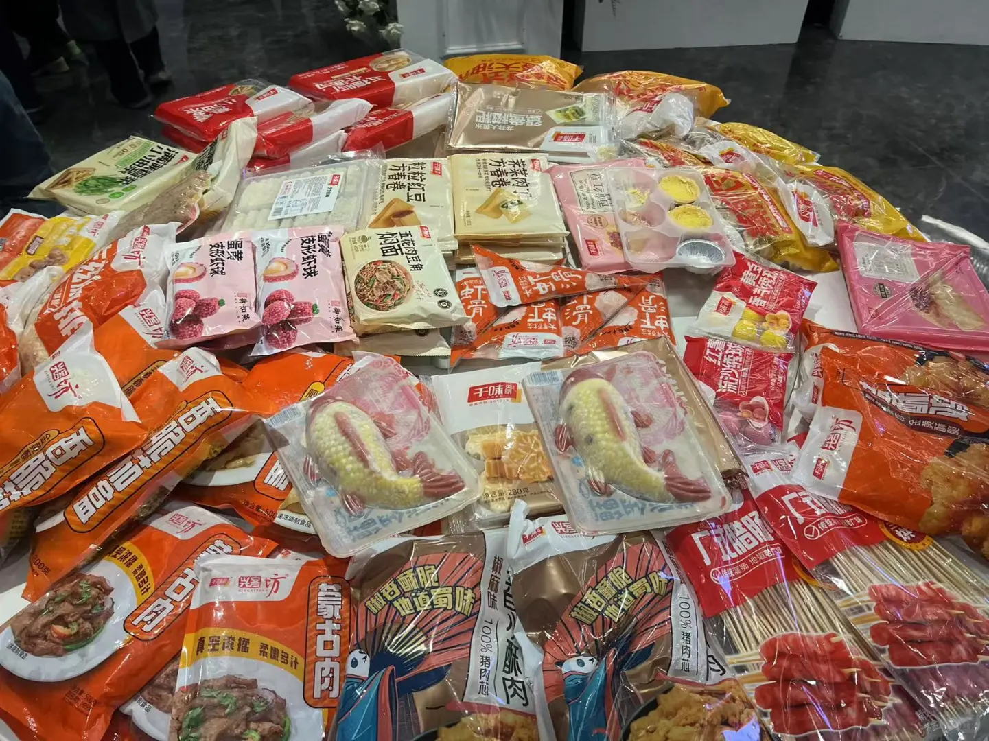 冻品销售的一天，全国可发