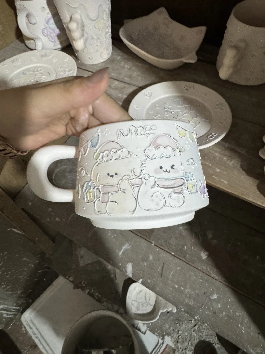 奶呼呼的杯杯盘盘～