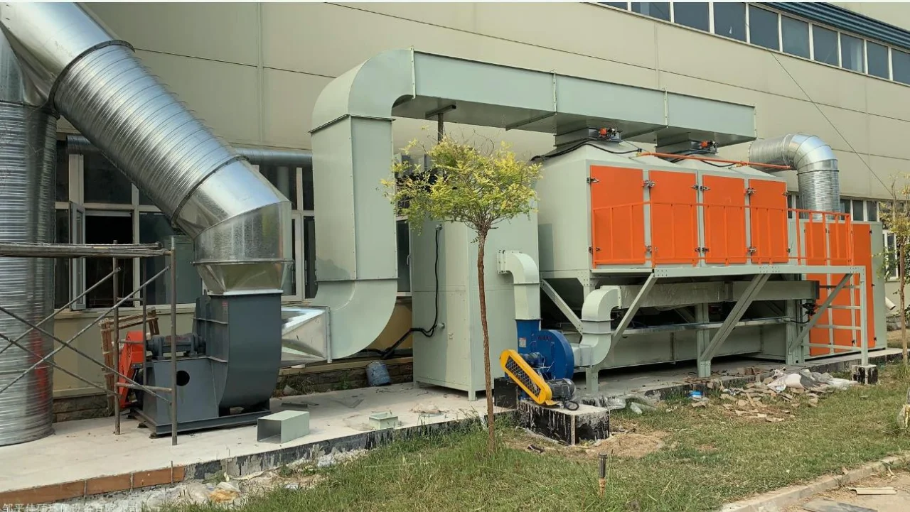 催化燃烧废气处理设备系统简述