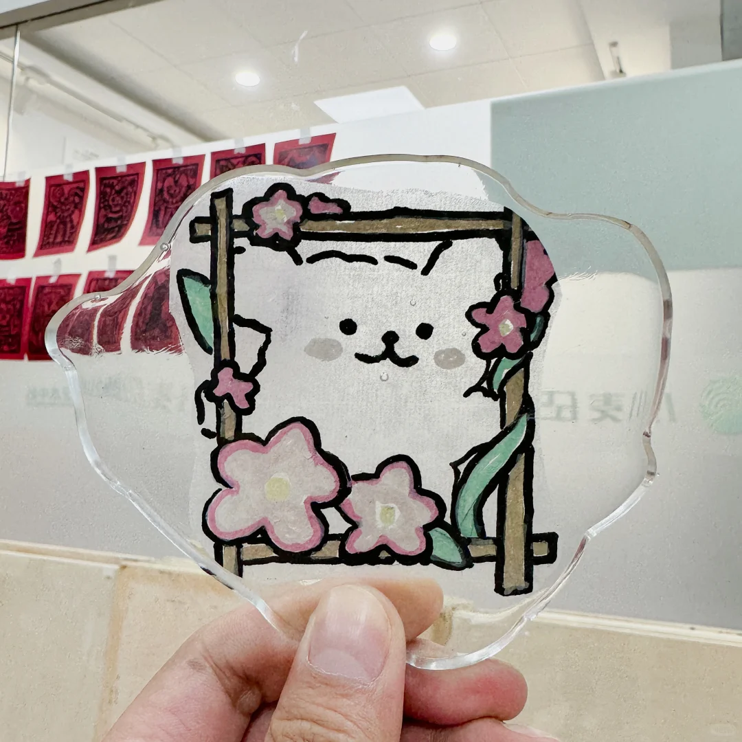 滴胶杯垫|学生们制作的小手工?