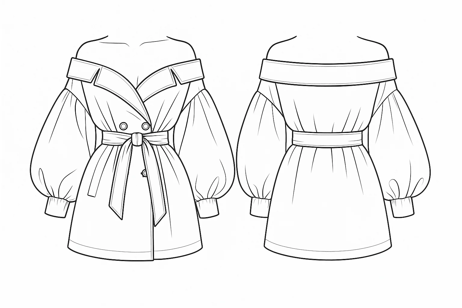 68.GPT-5生成的高清创意女装款式图素材