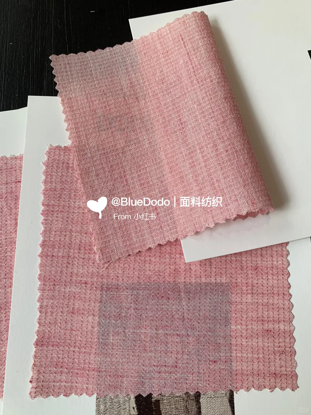 超好看的粉色～日本轻奢亚麻面料 松弛感拉满