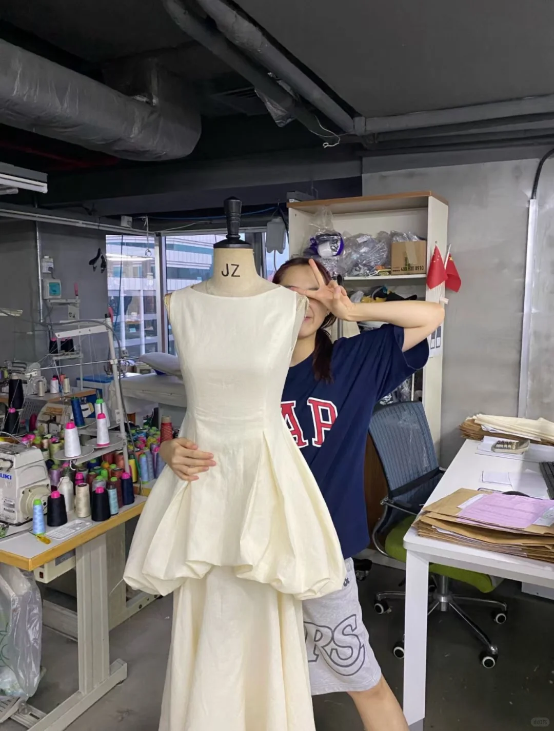 自己做的衣服！被70000个小宝贝看见啦！