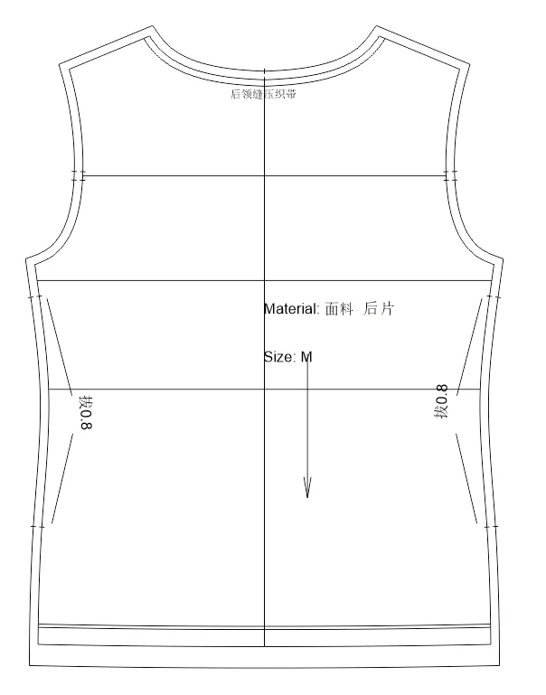 ?免费分享|超实用基础款T恤纸样!手作