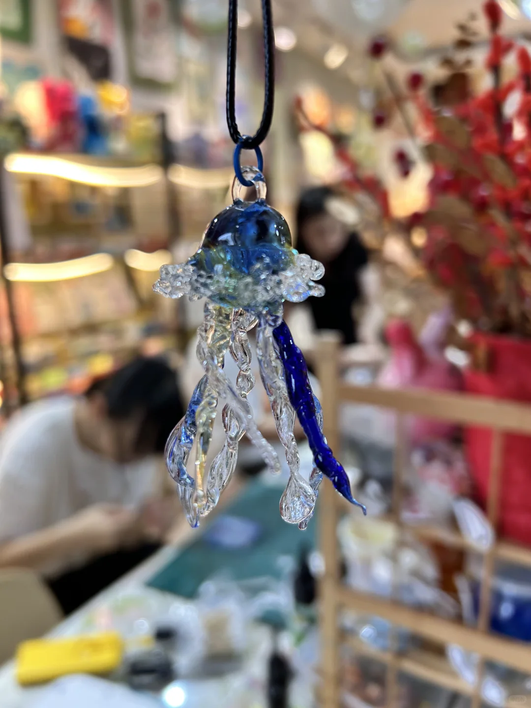 烧玻璃吊坠款～