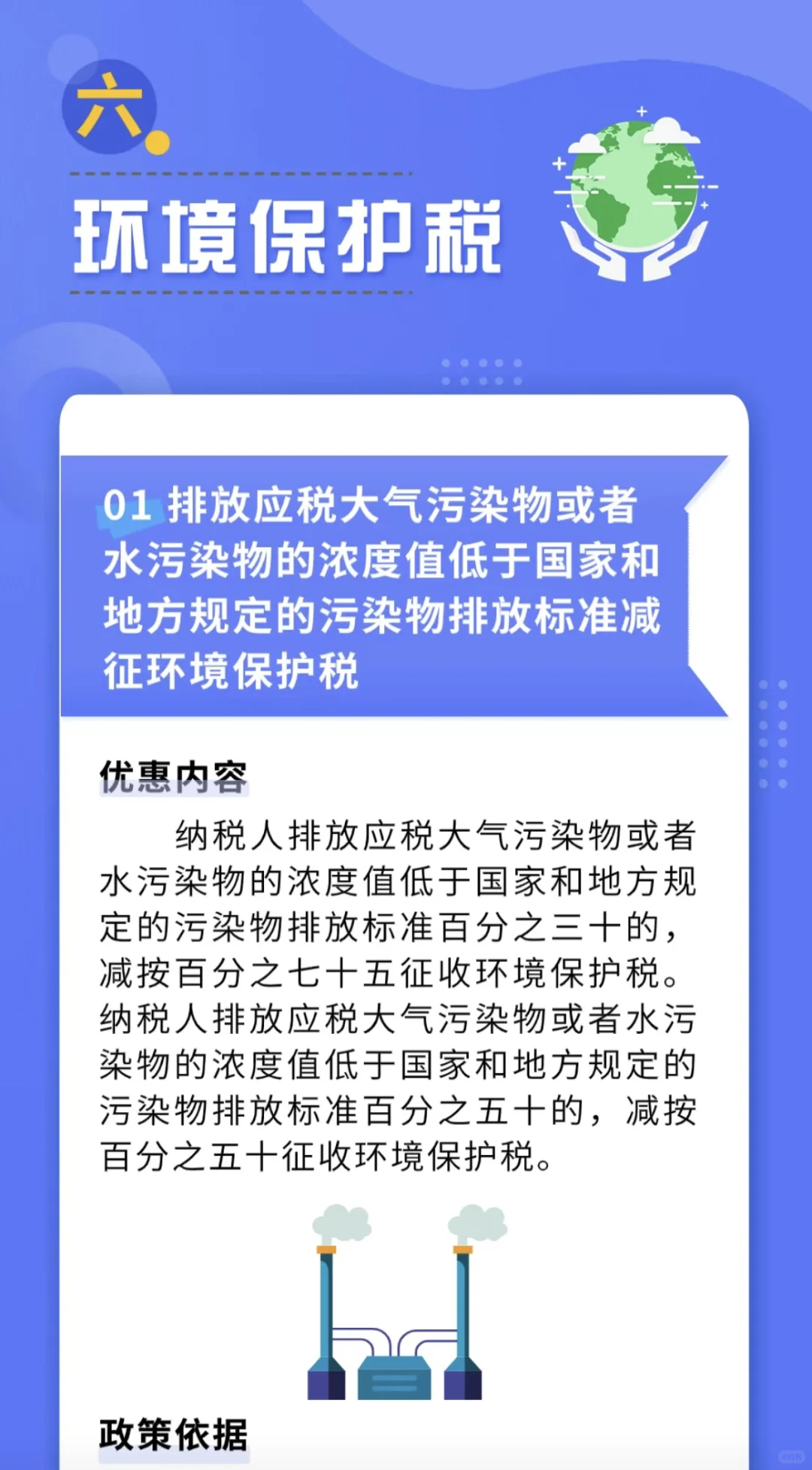 一图看懂节能环保税收政策