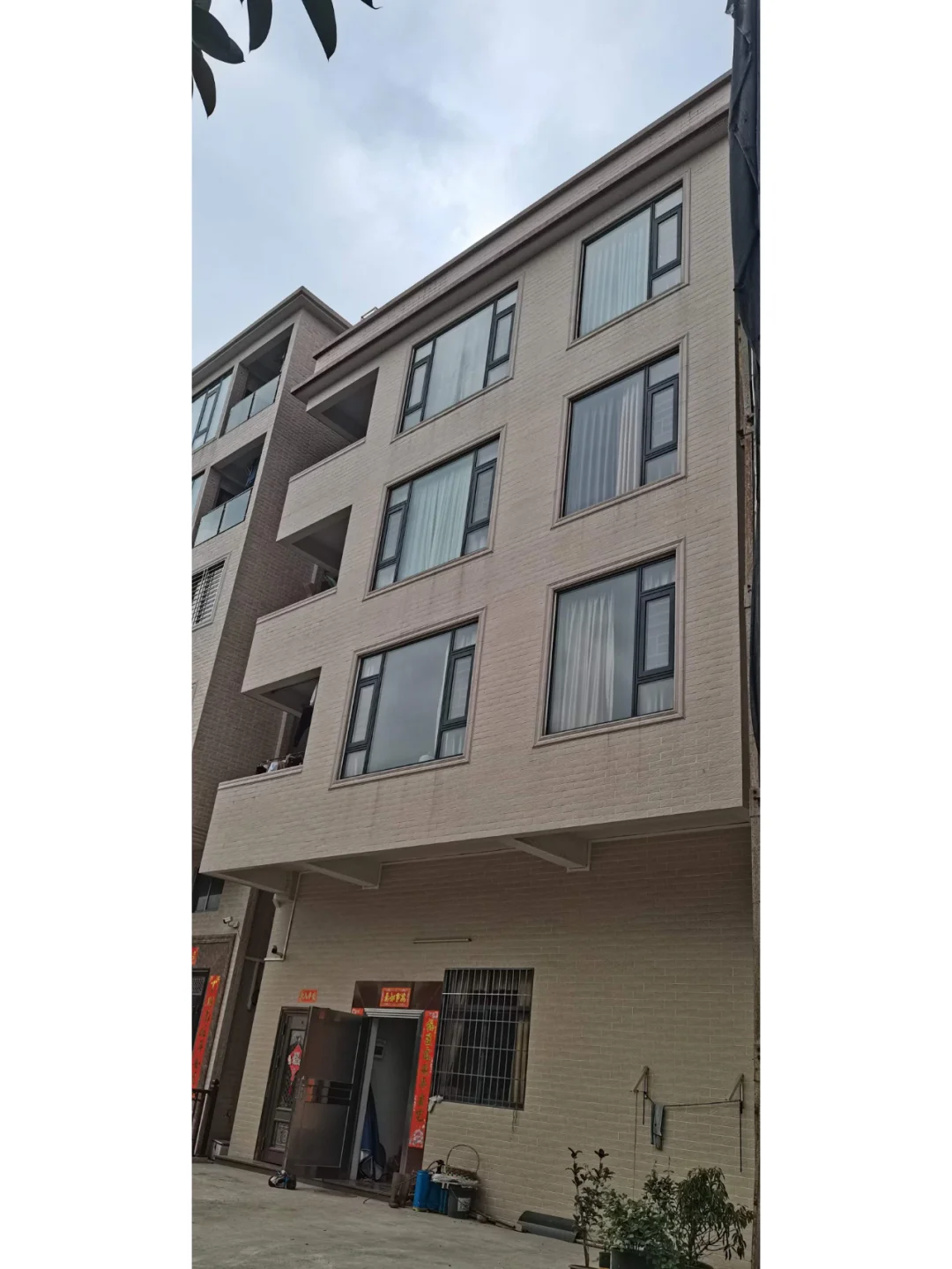 438一方断桥平开窗系统门窗封阳台窗纱一体