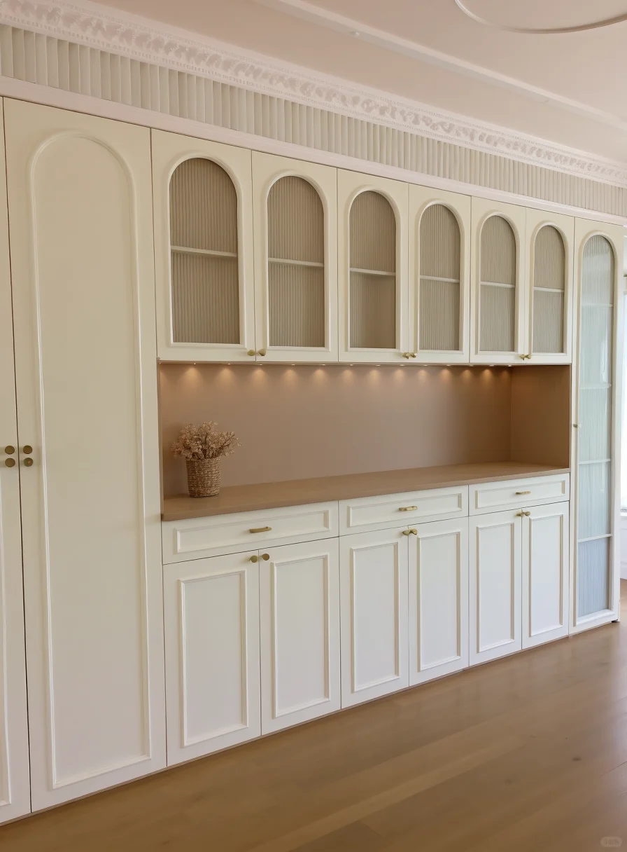 好喜欢我家柜子，软装还没进就美成这样