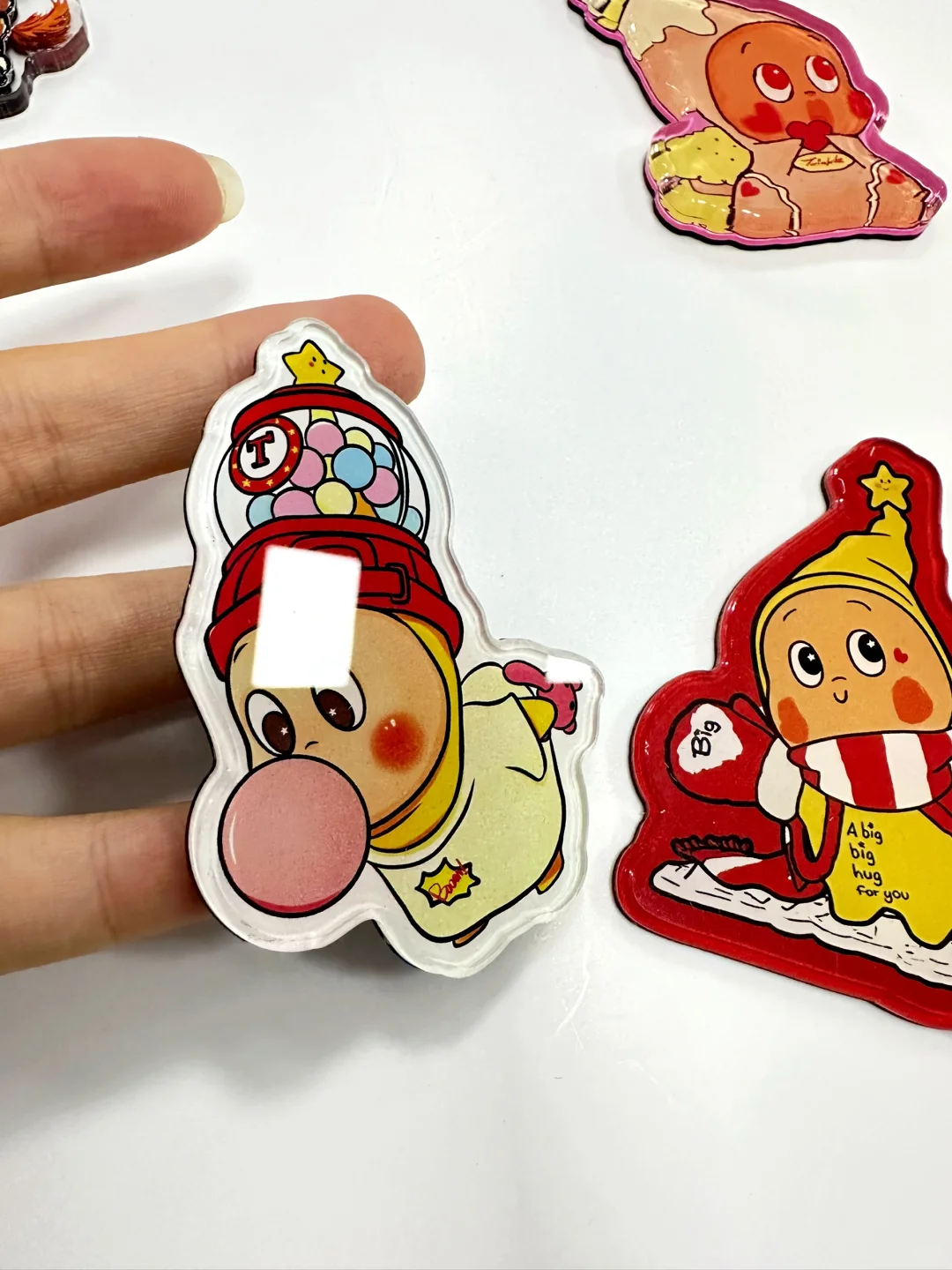 仿滴胶亚克力冰箱贴