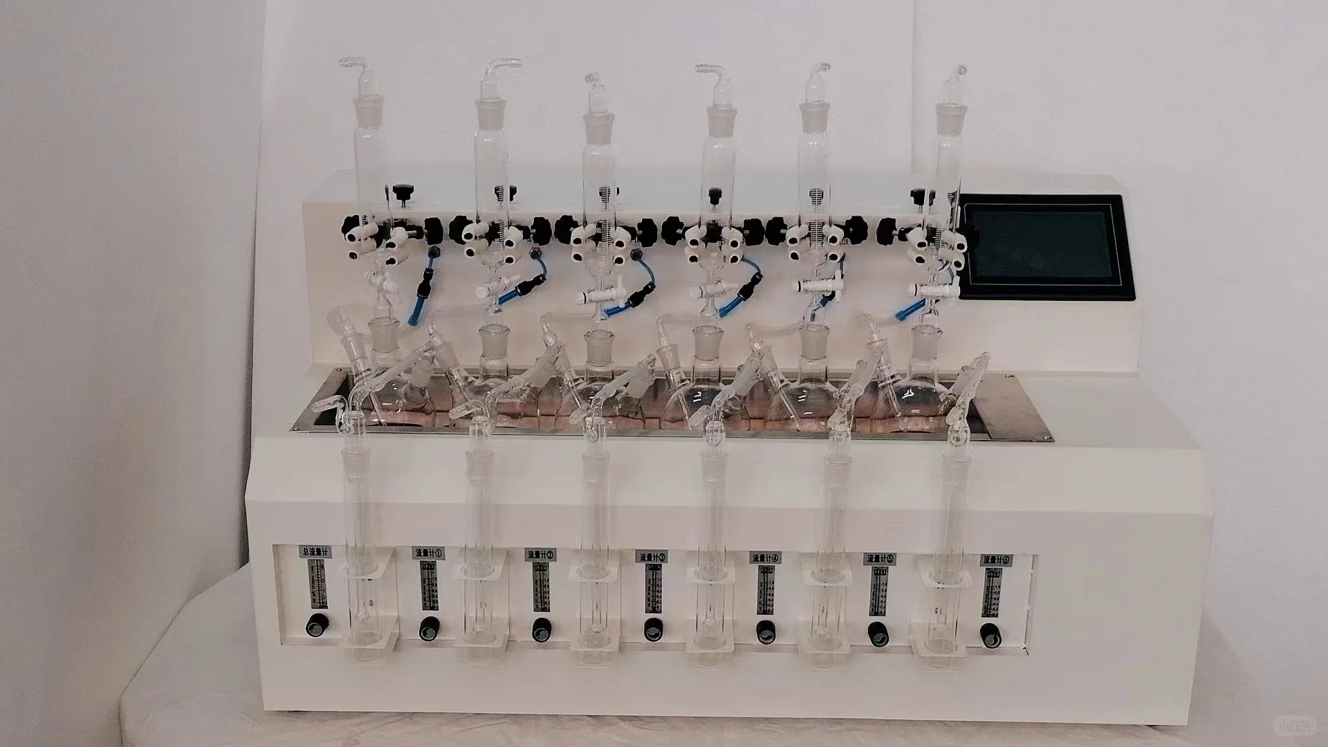 全自动硫化物酸化吹气仪的加热方式