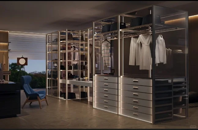 衣帽间天花板，抄作业啦