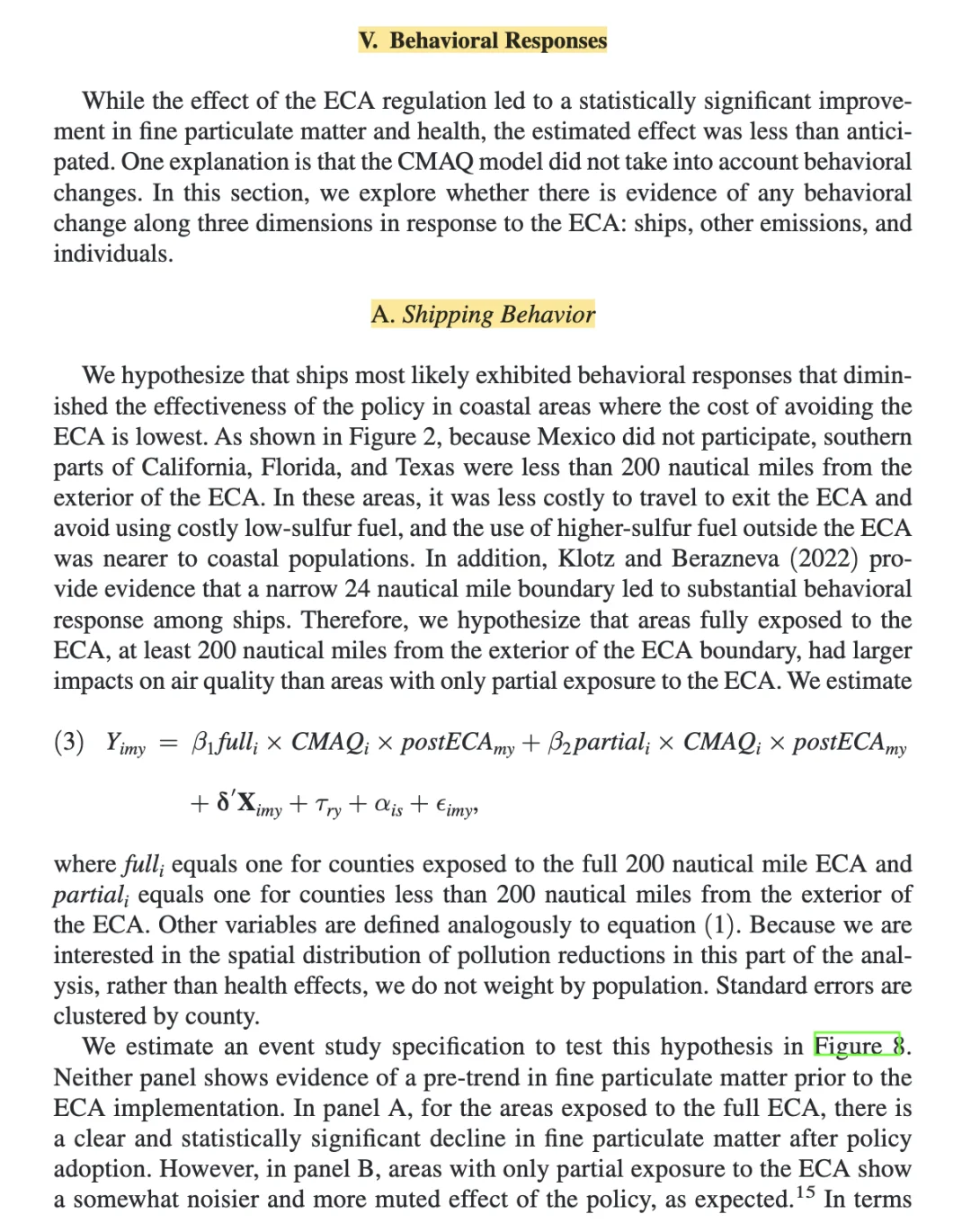 AEJ｜环保政策的贸易代价，船舶数据真赞！