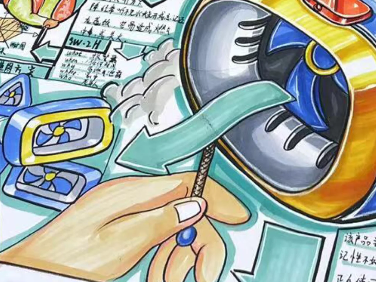 【天津科技大学定向】燃气报警器产品快题