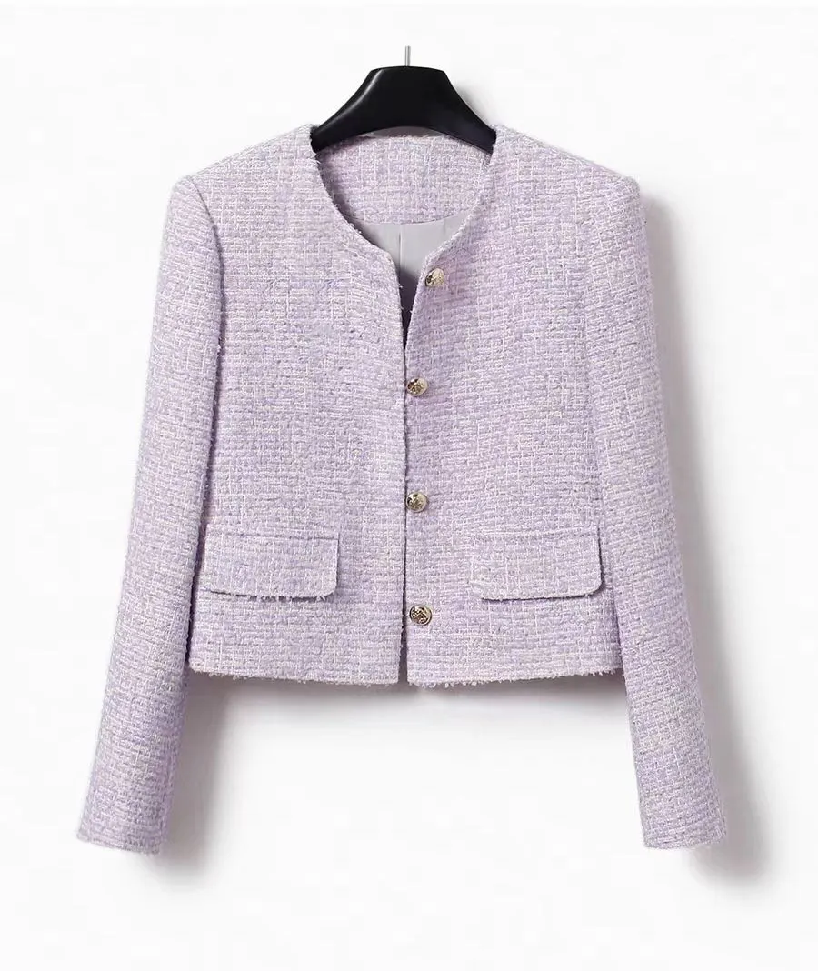 跟时佳学制版❤小香风外套