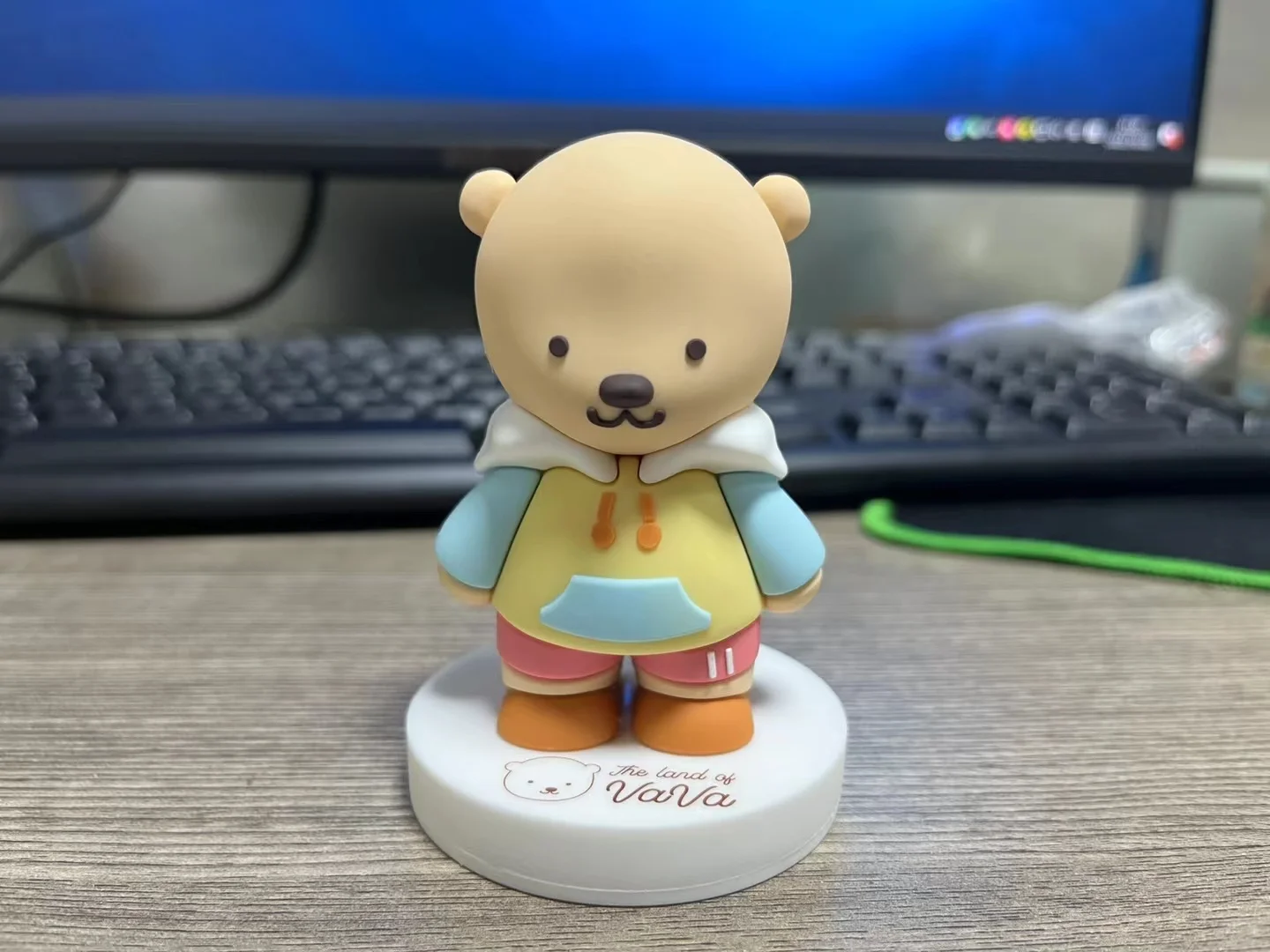 滴胶PVC摆件钥匙扣实物图来一组!