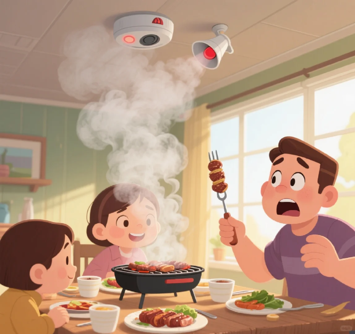 烟感报警器：家里的“快嘴小超人”