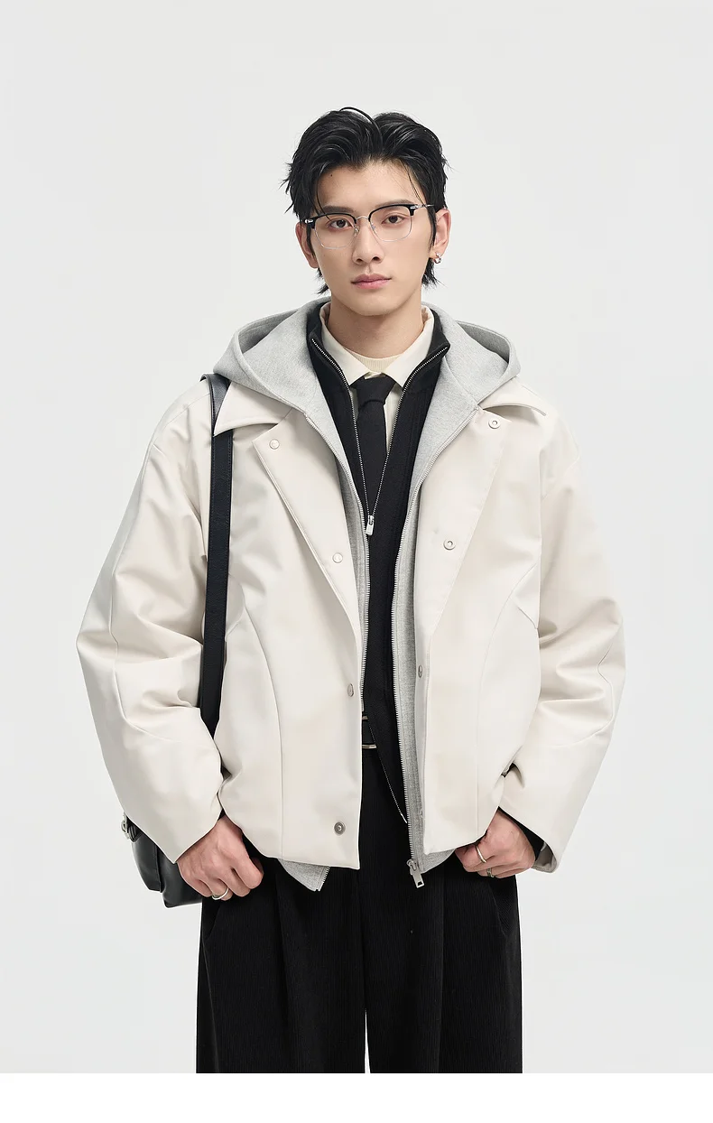 BB 伯爵卓尔 | 假两件连帽设计感短款羽绒服