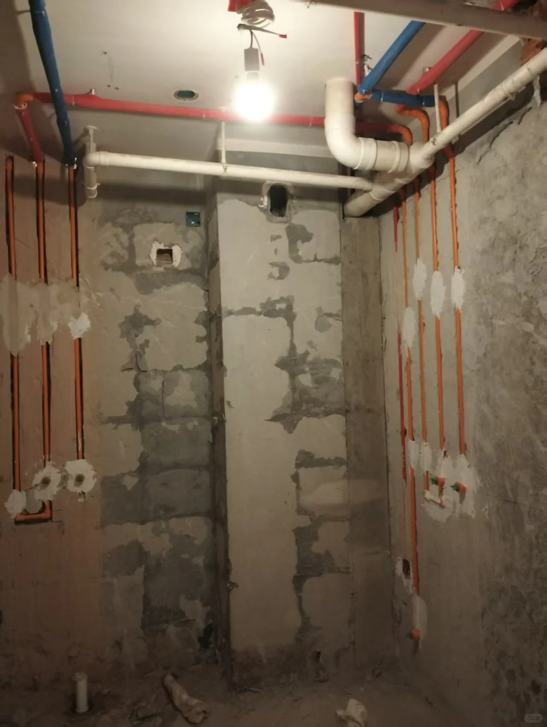 天通苑水电完工，验收合格