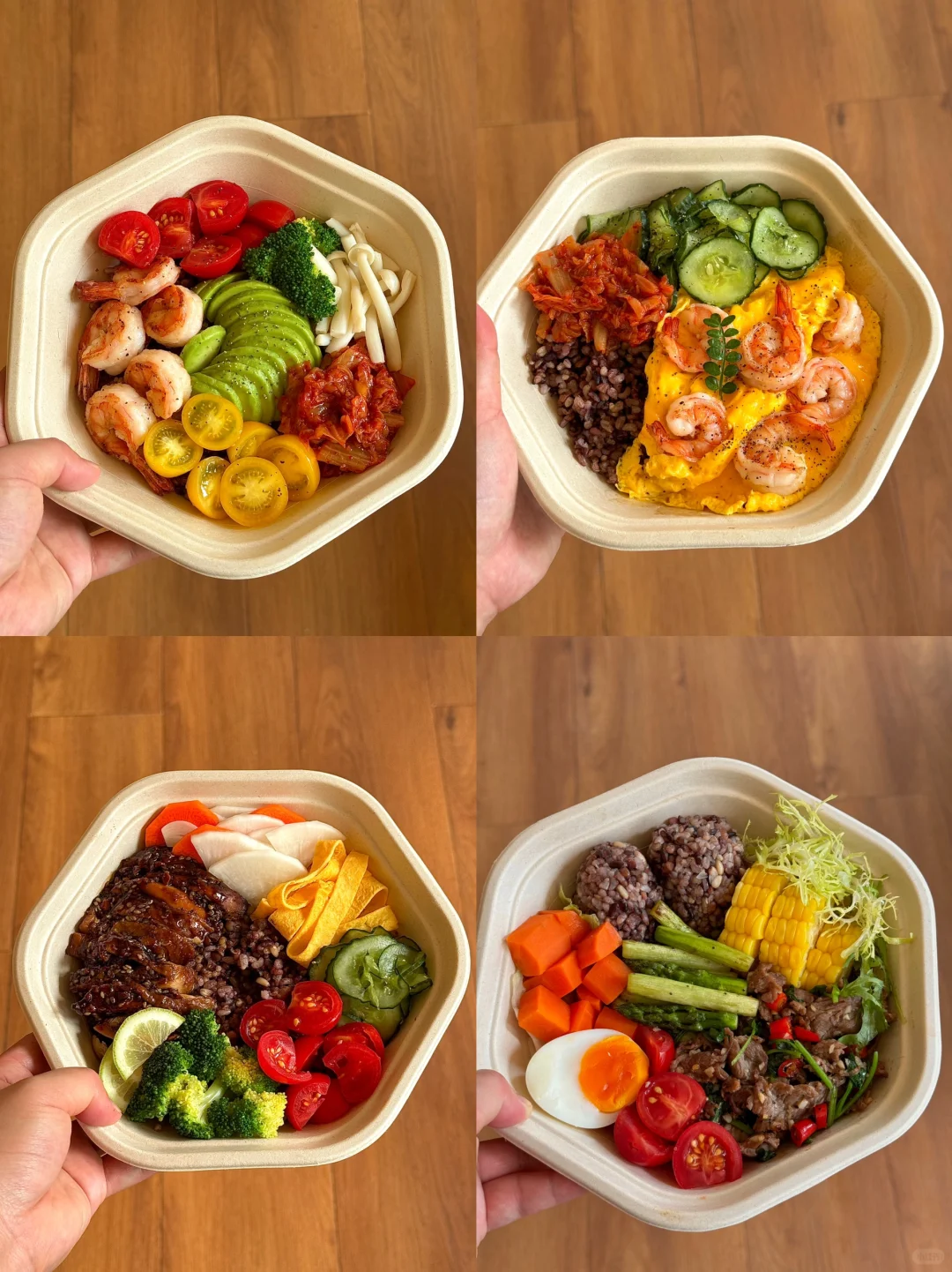 终于有时间做了一周减脂餐不重样✌️✌️