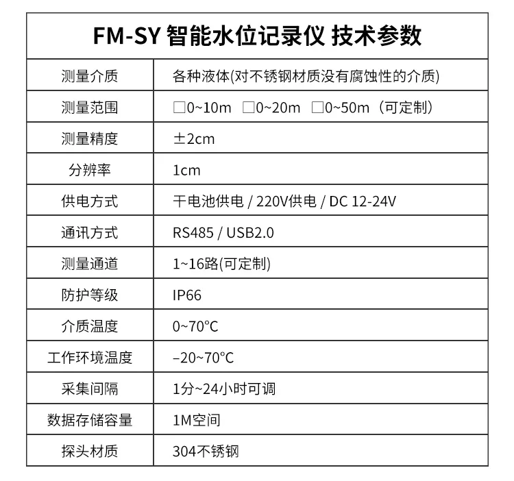 智能水位记录仪