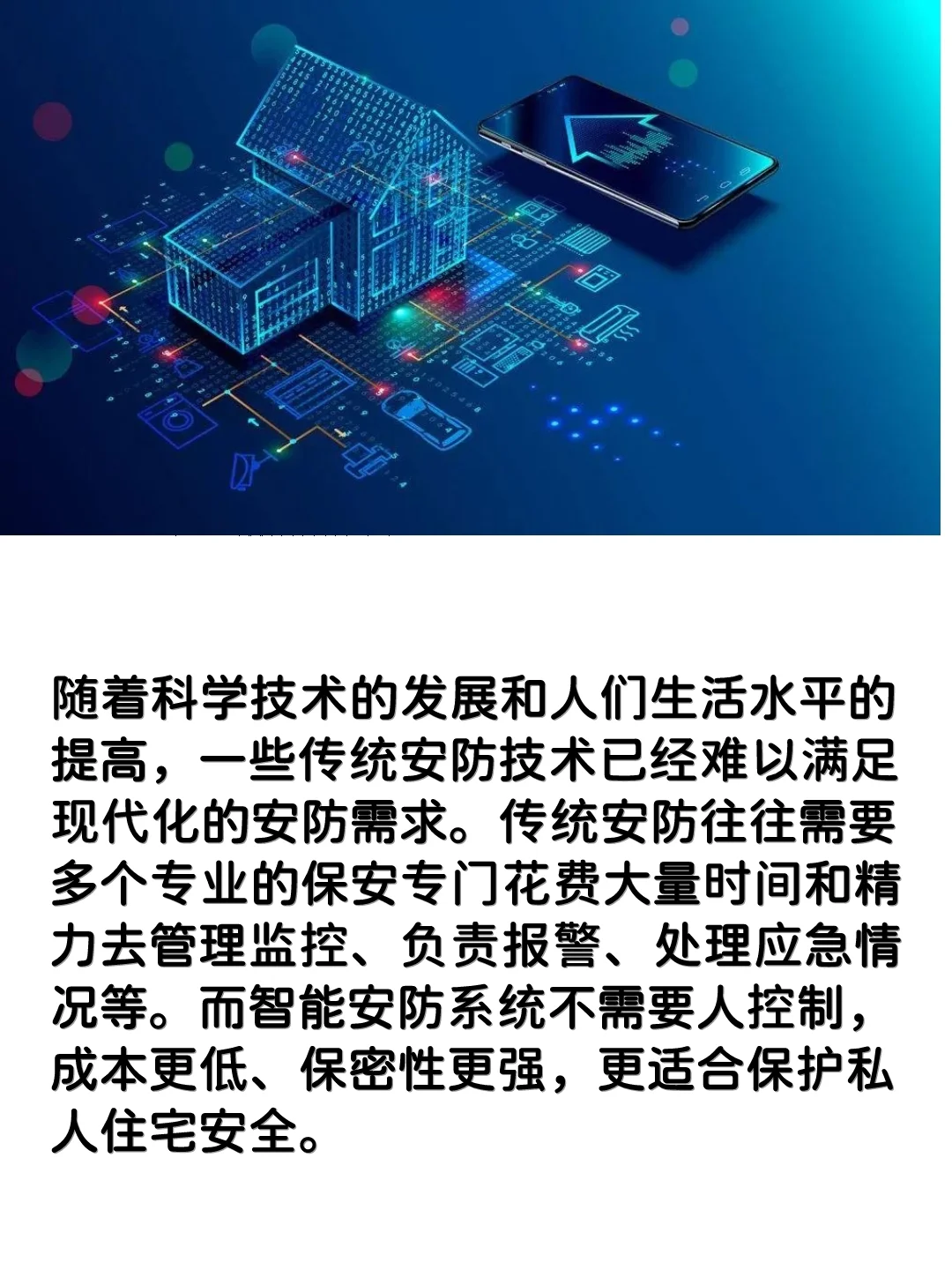 不会还有人不知道“智能安防系统”吧❓❓