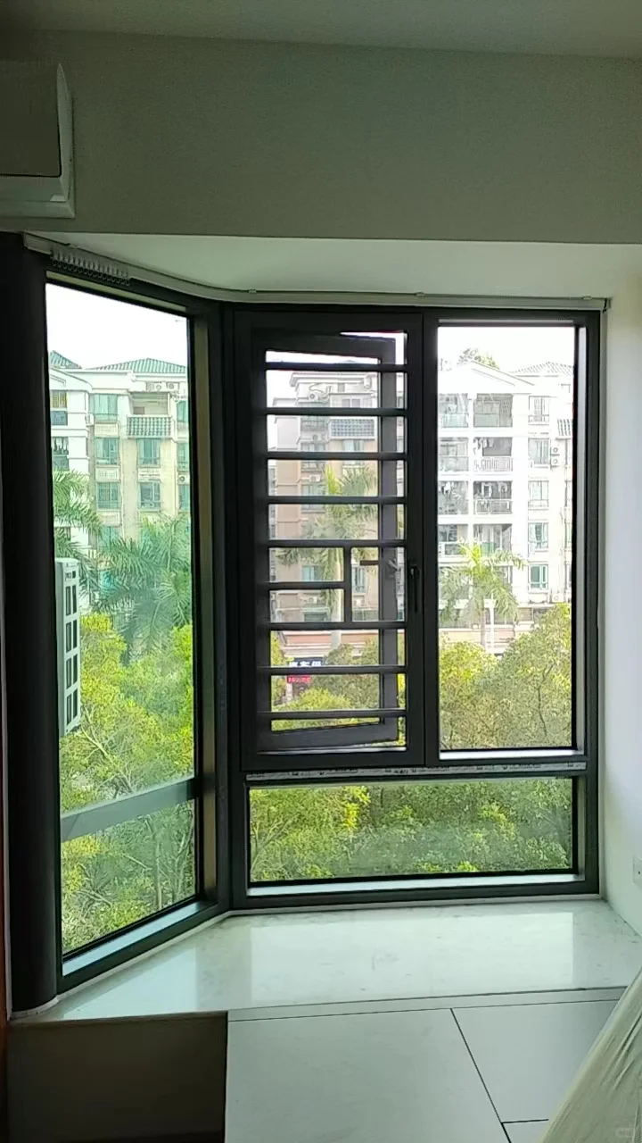 438一方断桥平开窗封阳台隔音隔热平开窗