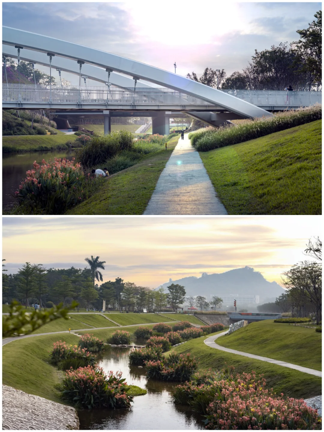 生态型边坡城市河道景观设计案例