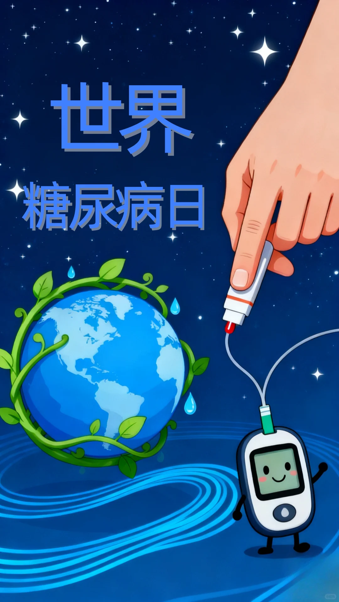 糖尿病宣传日|糖尿病宣传日海报分享