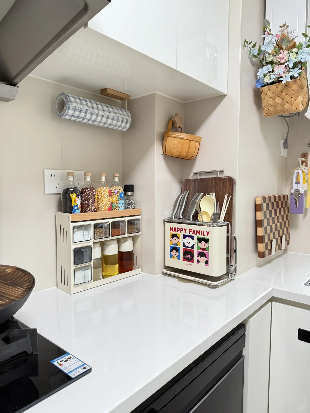 治愈系小厨房?虽然小但也要布置的井井有条