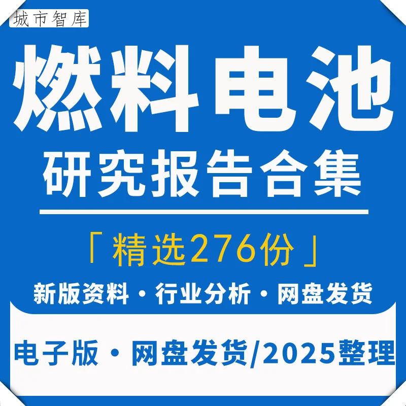2025氢燃料电池氢能源行业研究报告