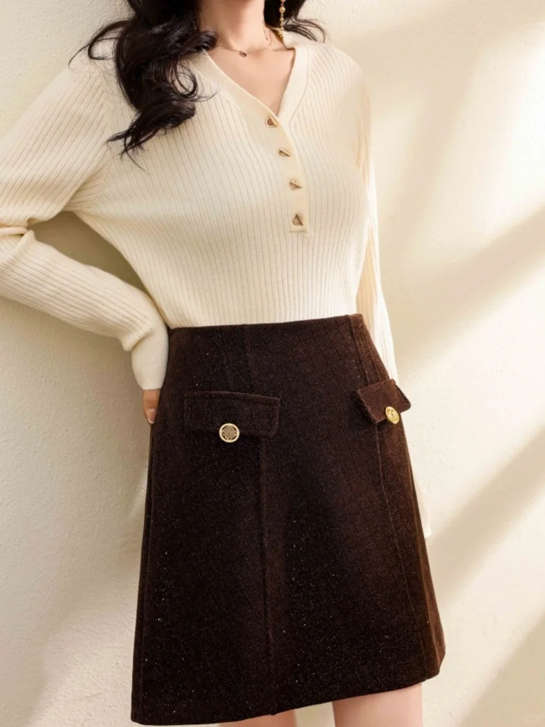 谁能拒绝一条气质拉满的 哥弟A 字裙!!