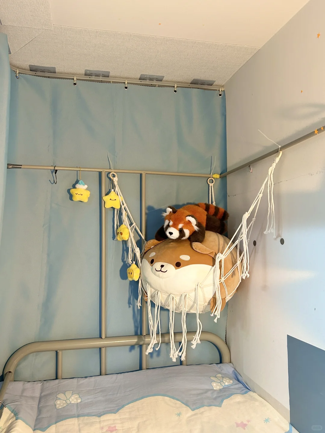 【教程】非常牢固的贴顶床帘