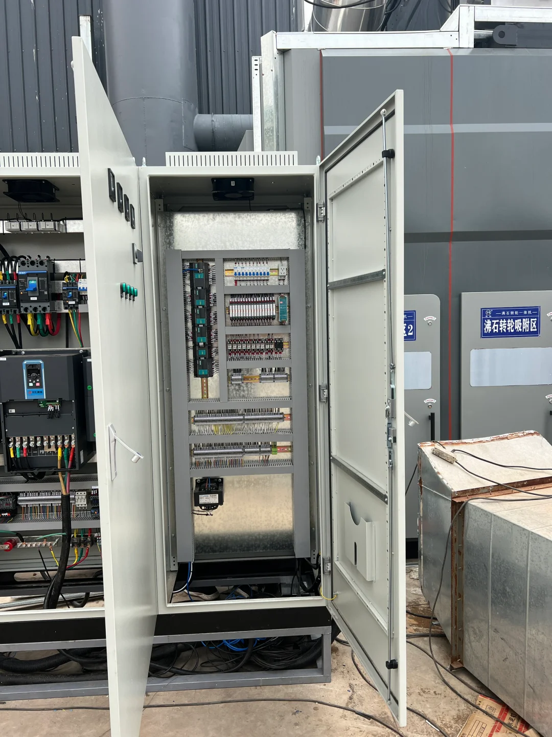 沸石转轮电控柜，安装调试！