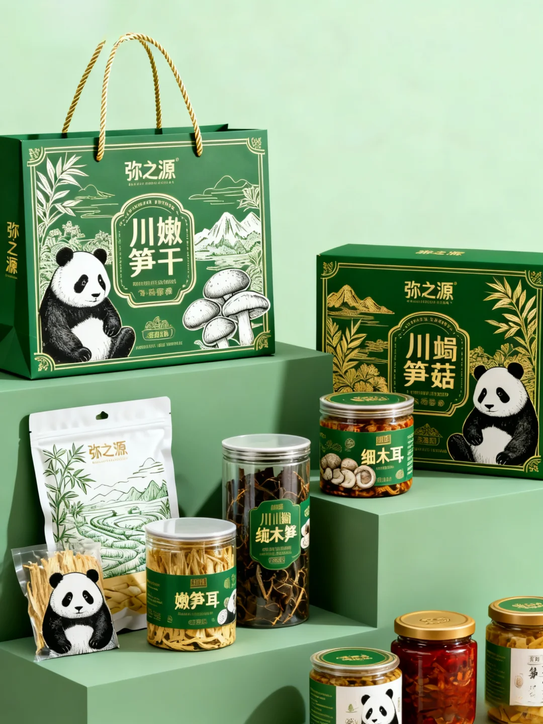 农产品年货礼盒包装分享