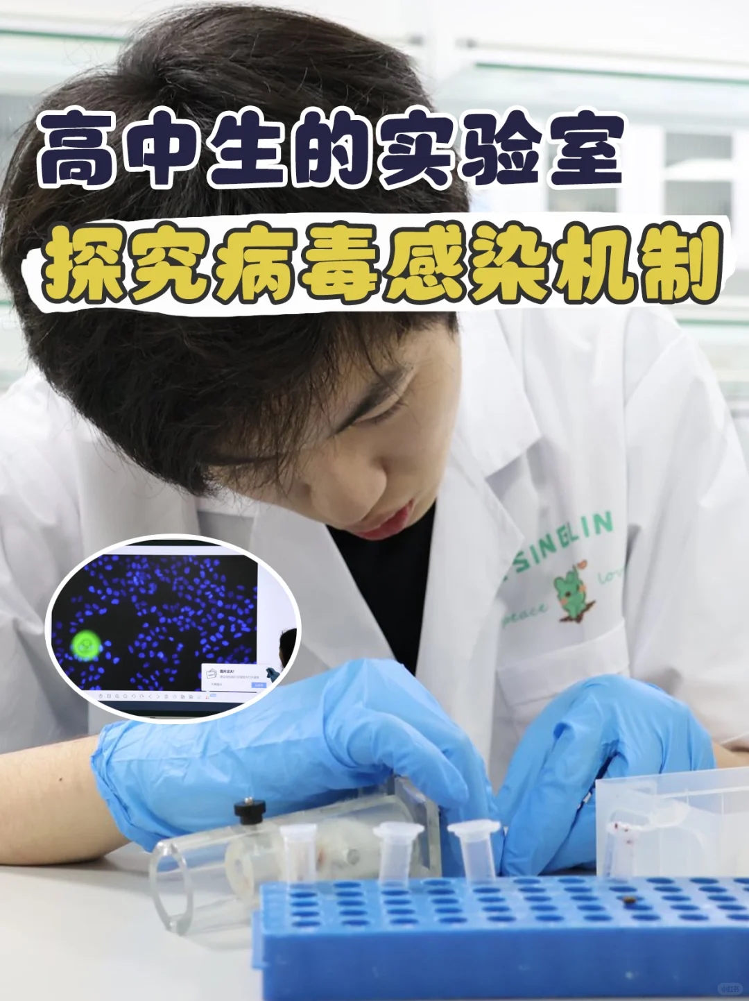 高中生的奇思妙想实验室!病毒是如何入侵?