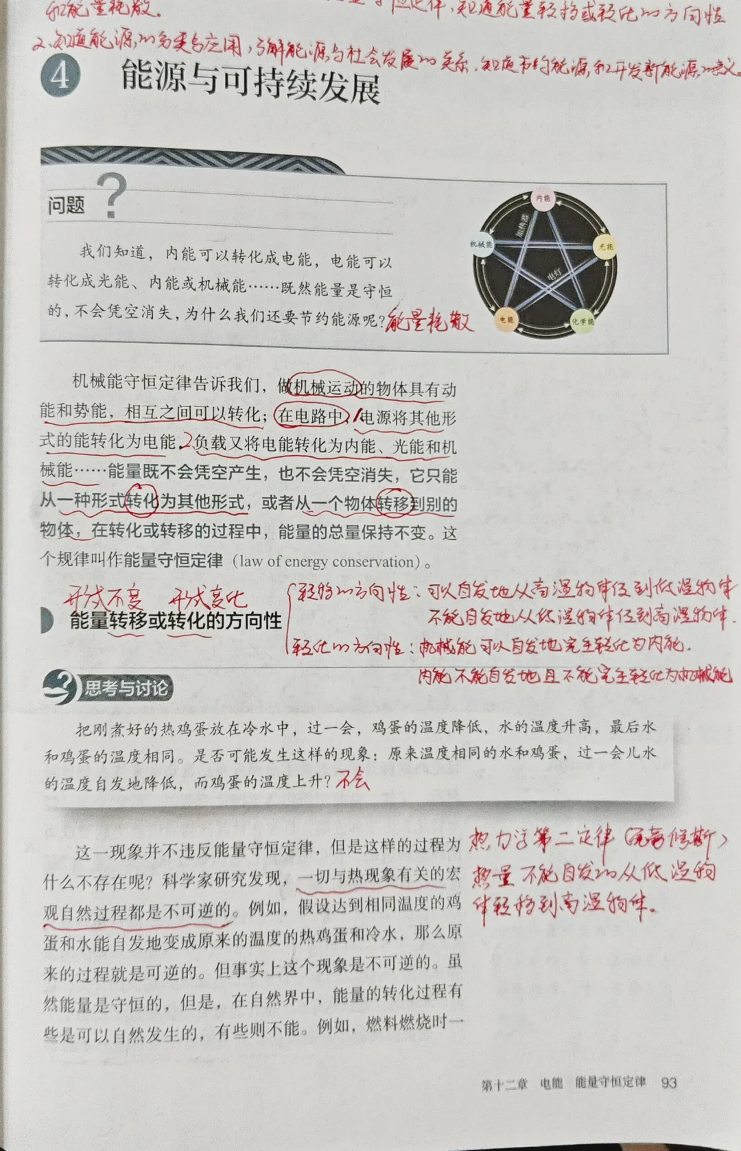 高中物理必修三12.4能源与可持续发展