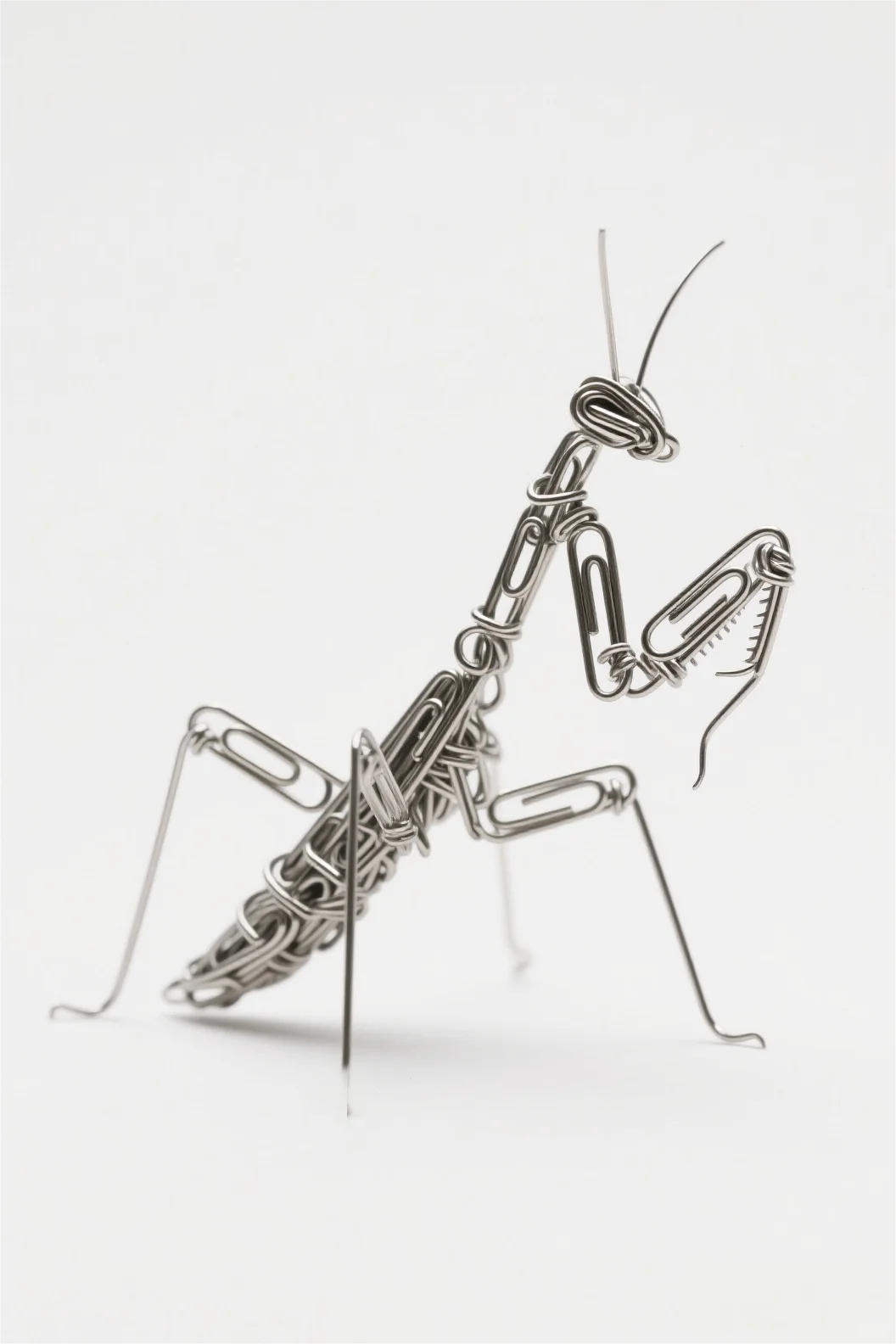 这不是螳螂，是艺术品！