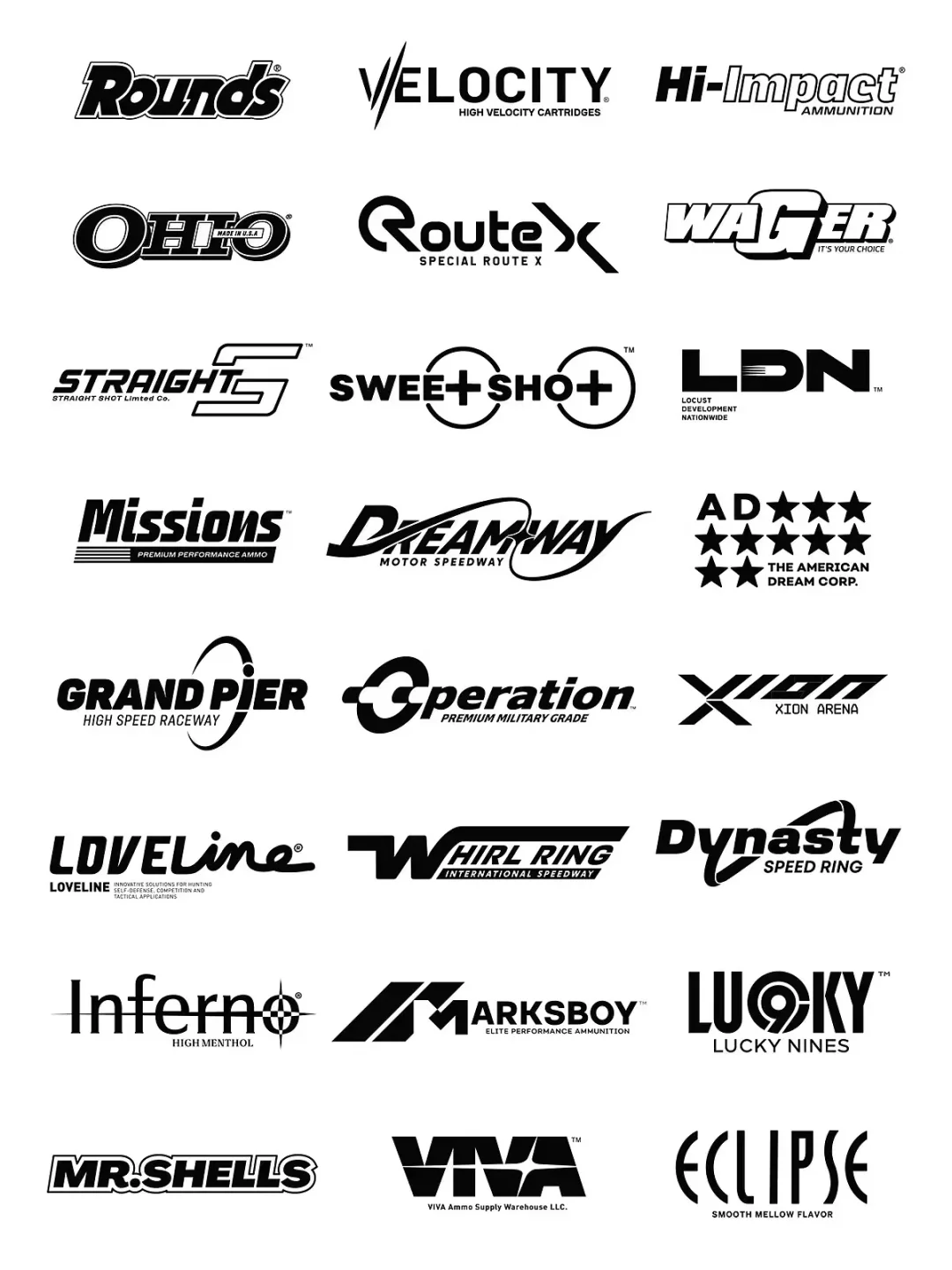 灵感采集|简约字母组合logo设计分享