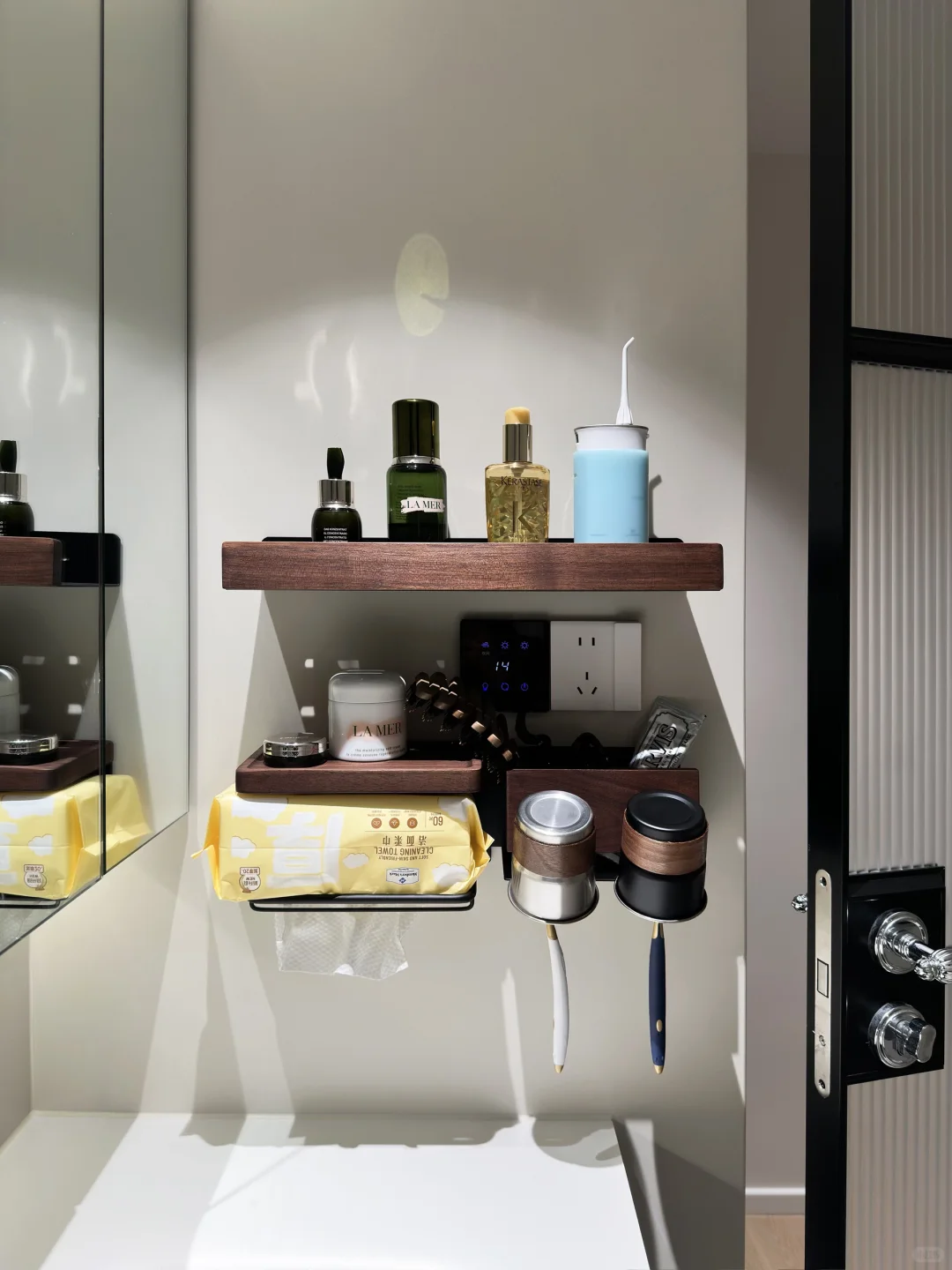 用了一年的卫生间 依然干净有序?