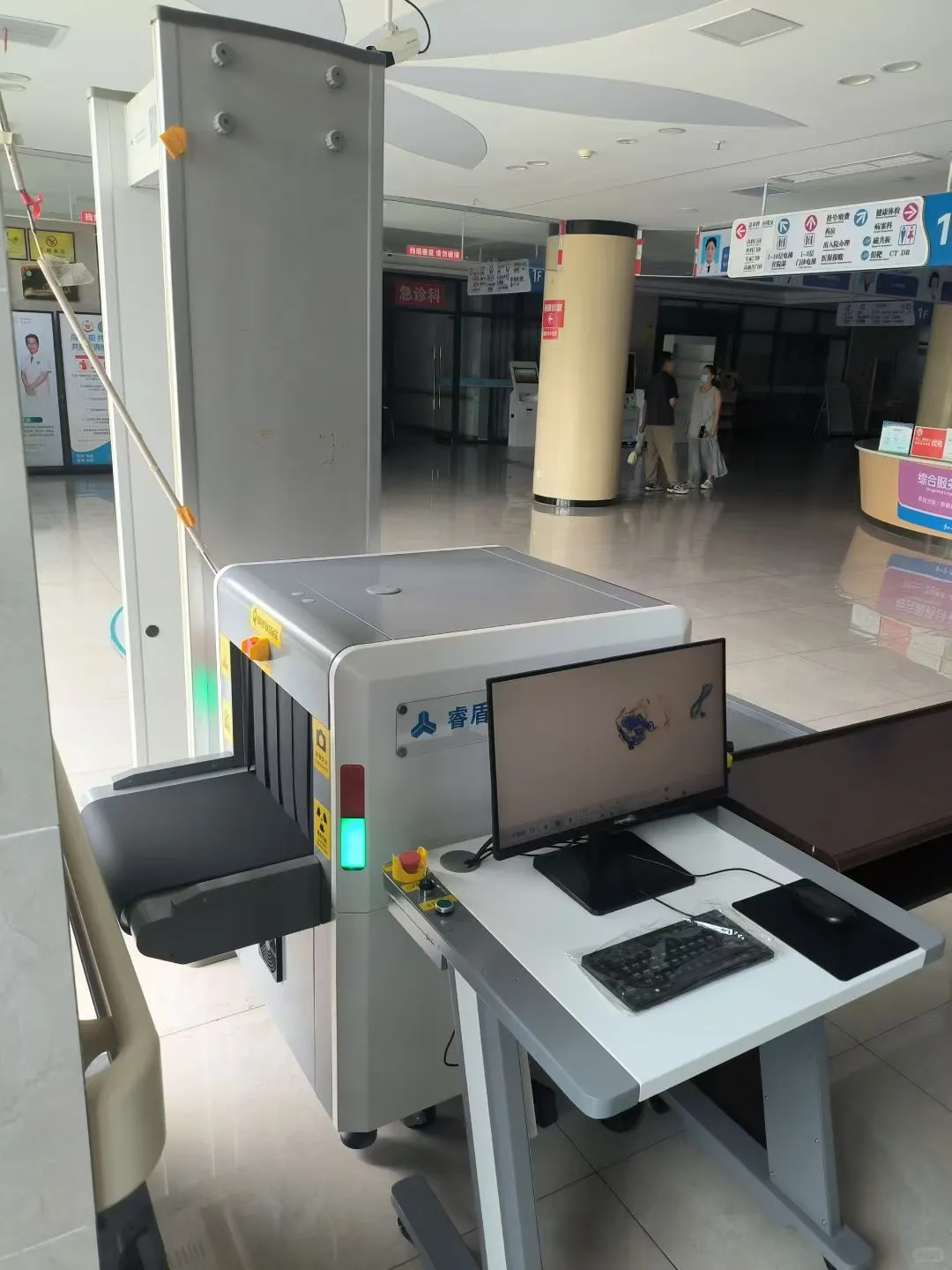 安检机厂家安装图