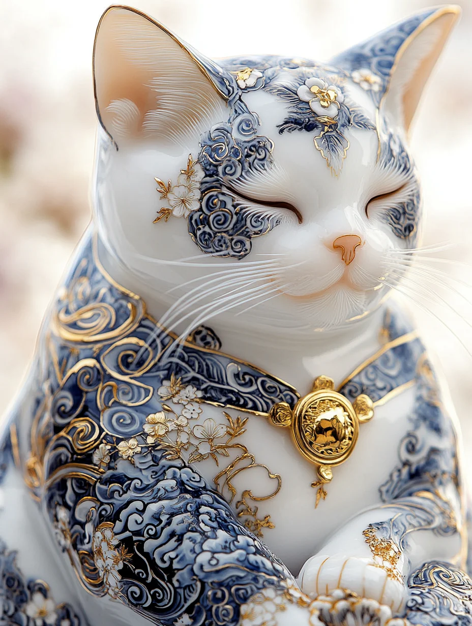 前方高萌预警！花纹各异的花瓷喵！