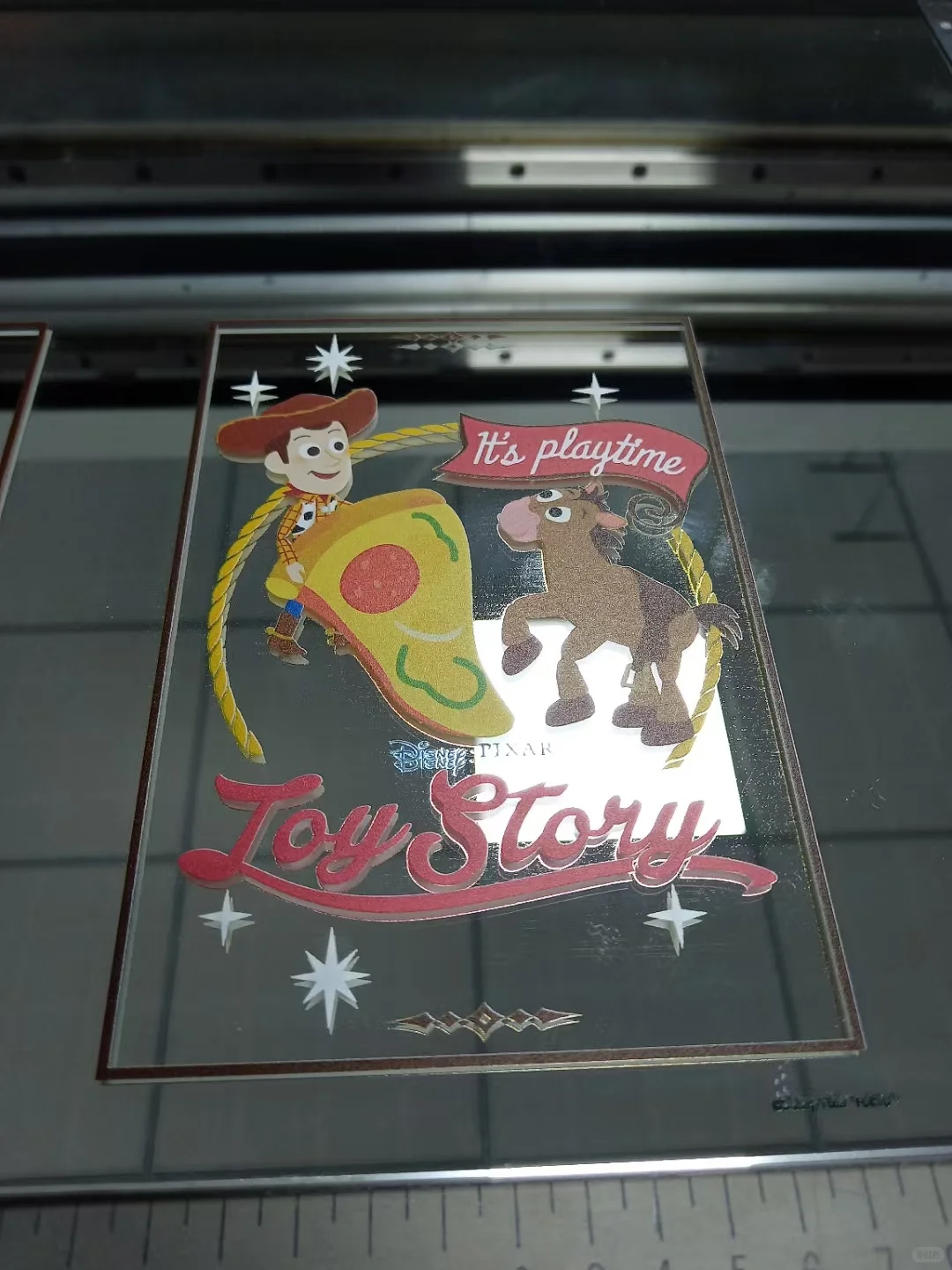 玻璃镜子UV打印