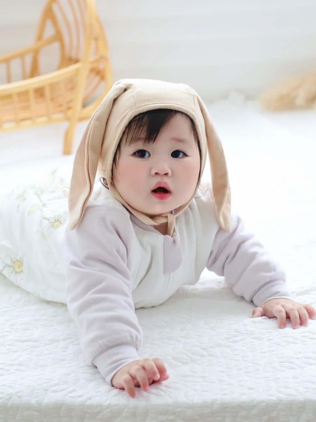 秋季带娃怕踢被着凉？?童话风睡袋救大命