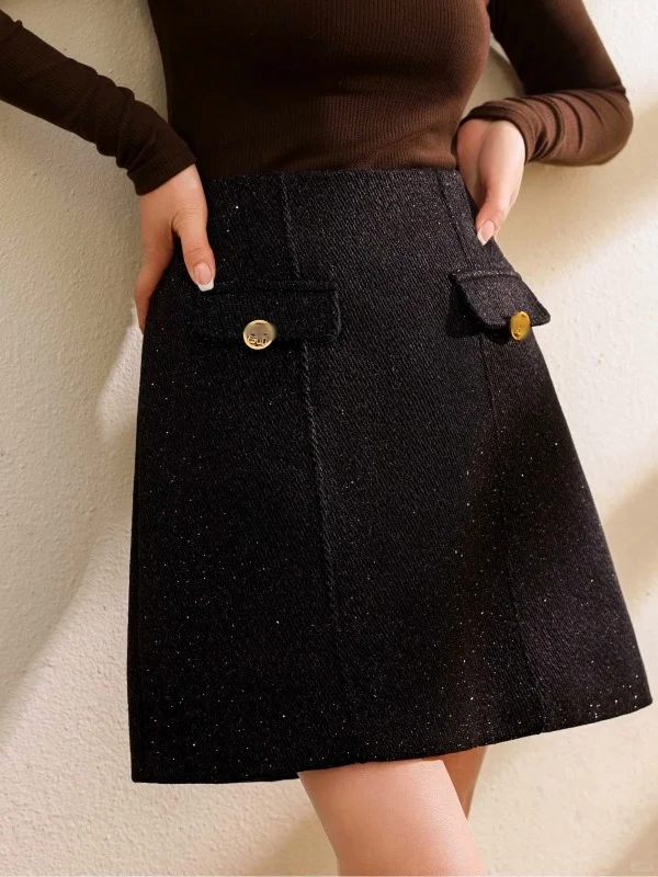 谁能拒绝一条气质拉满的 哥弟A 字裙!!