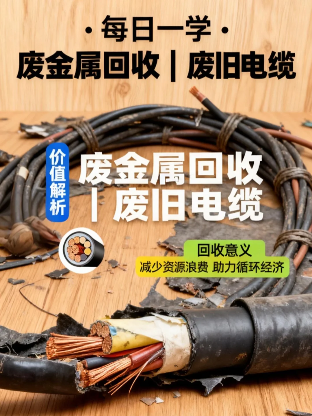 ? 每日一学 · 废旧电缆回收（3）