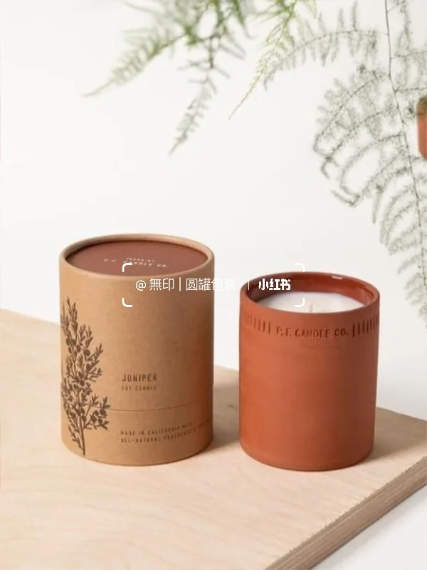 纸罐包装 | 你见过这种包装的香薰蜡烛吗？