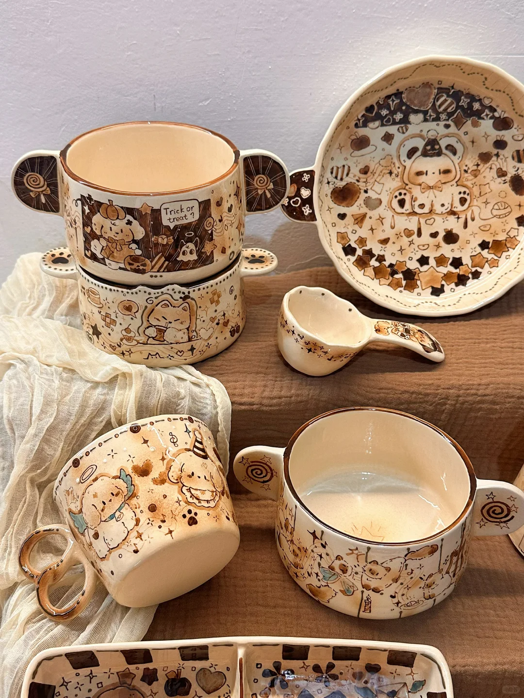 ☕️有趣的杯子 跳进无聊的日子里ˁ῁̭ˀˁ῁̮ˀ☕️