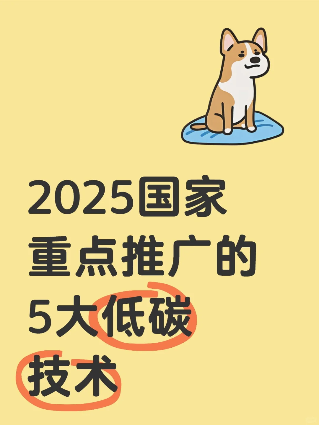 2025国家重点推广的5大低碳技术