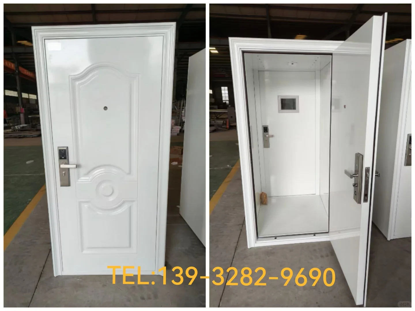 乌鲁木齐银行加钞间双锁防盗门工厂直销 资