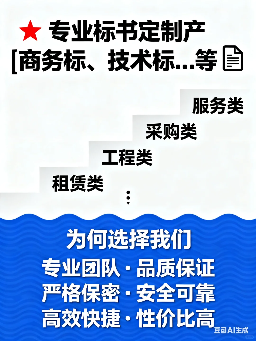 杭州标书代写/商务标 / 技术标全包！